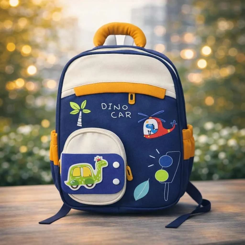 BABY SCHOOL BAG- BLUE 