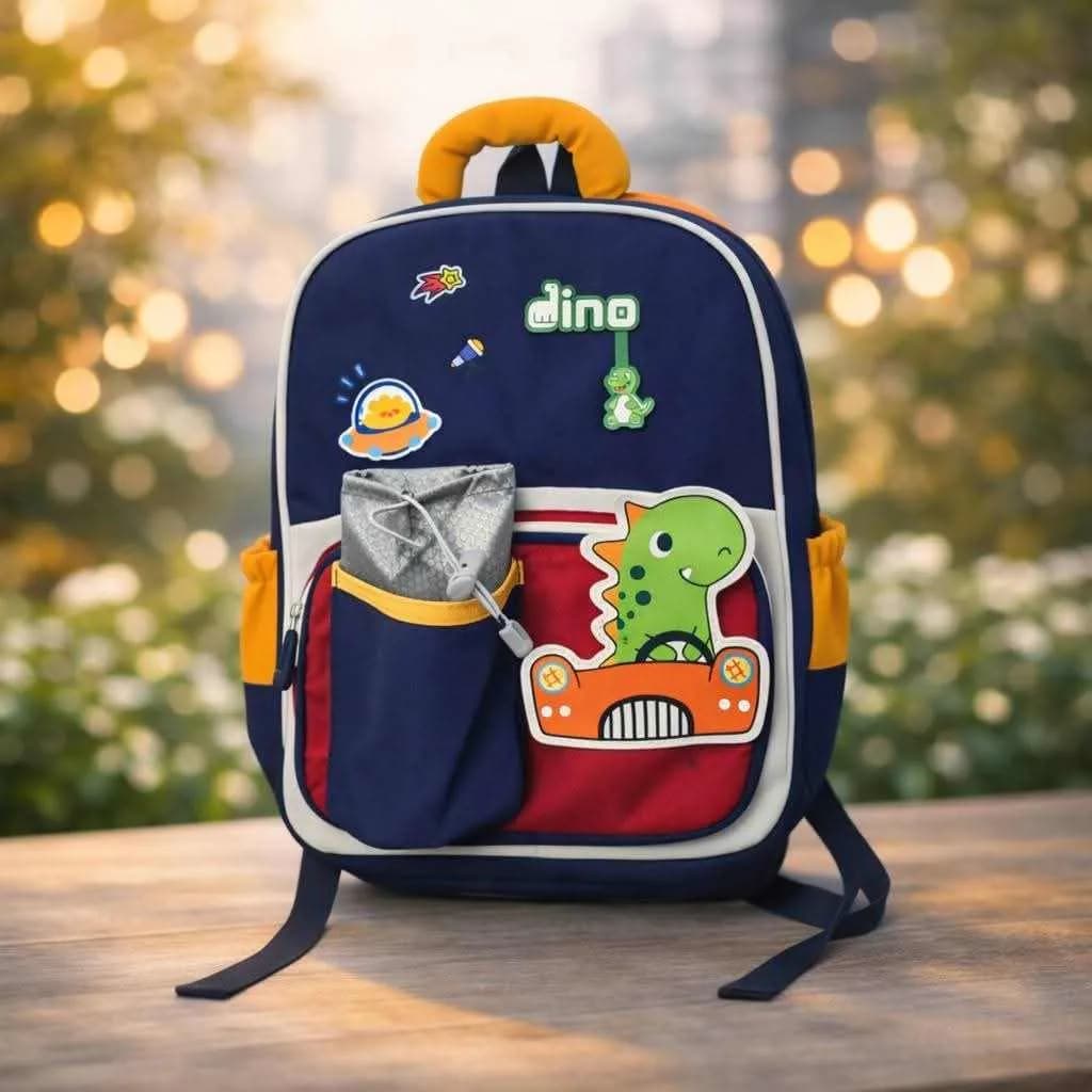 BABY SCHOOL BAG- DEEP BLUE 