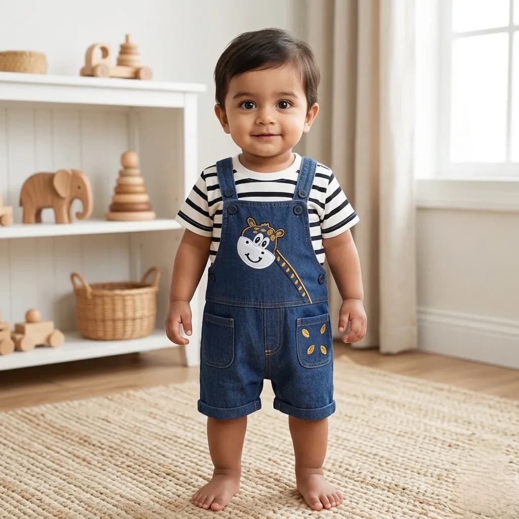 ROMPER SET- DEEP BLUE  (Copy)
