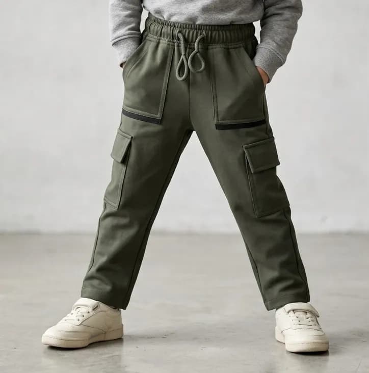 DUBI PANT- DEEP OLIVE