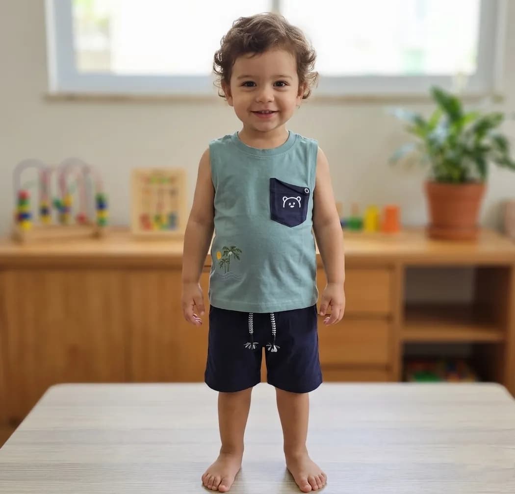 Maggi Tang/Top set-Sea Green